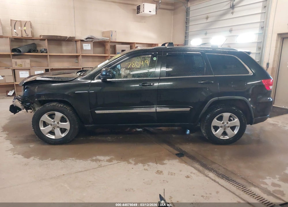 2012 JEEP GRAND CHEROKEE LAREDO VIN: 1C4RJFAG0CC163754