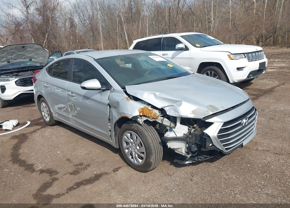 2017 HYUNDAI ELANTRA SE VIN: 5NPD74LF3HH071647