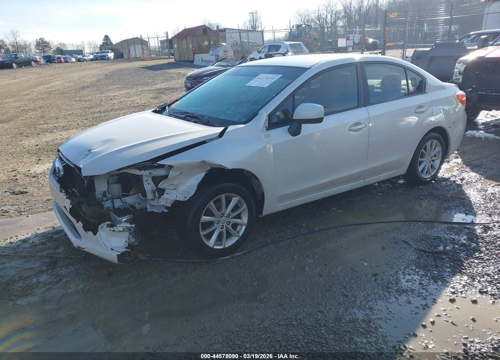 2013 SUBARU IMPREZA 2.0I PREMIUM VIN: JF1GJAC69DH010007