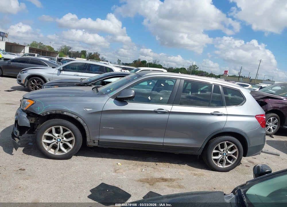2013 BMW X3 XDRIVE28I VIN: 5UXWX9C51D0A32402
