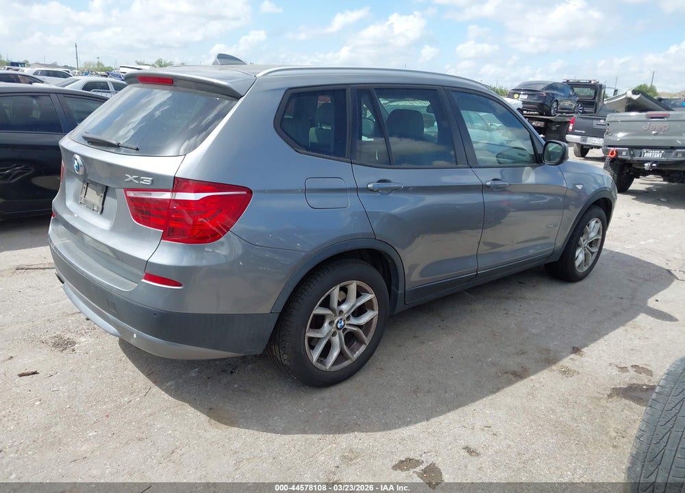 2013 BMW X3 XDRIVE28I VIN: 5UXWX9C51D0A32402