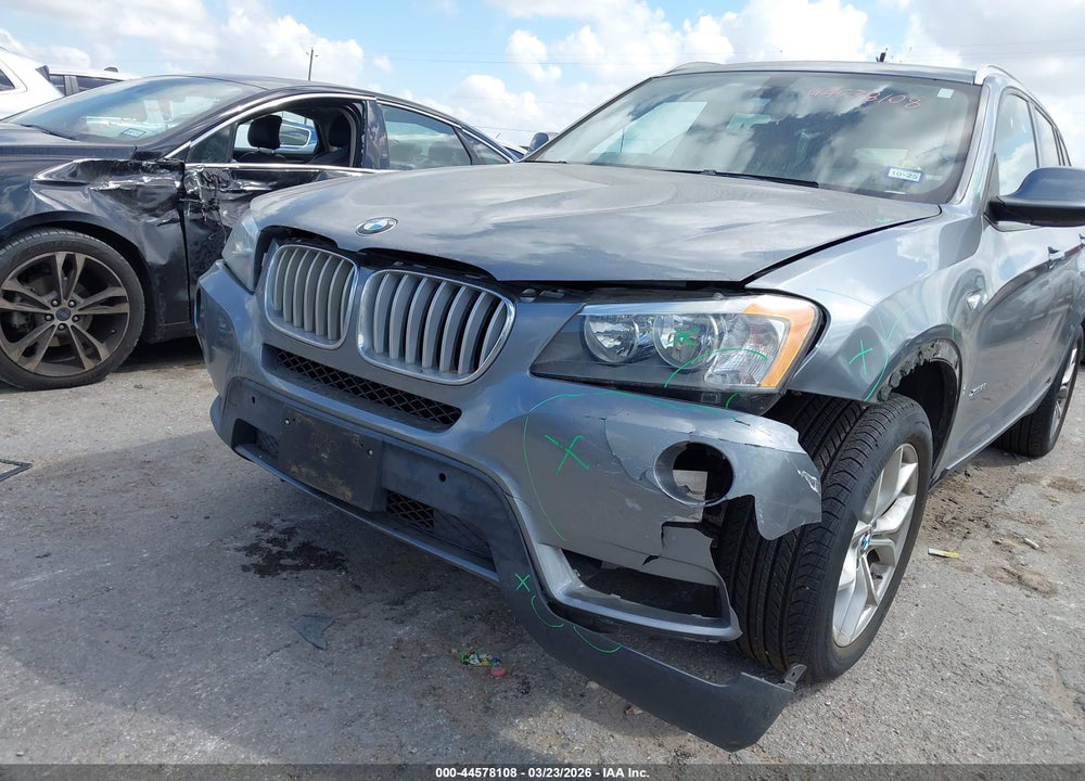 2013 BMW X3 XDRIVE28I VIN: 5UXWX9C51D0A32402