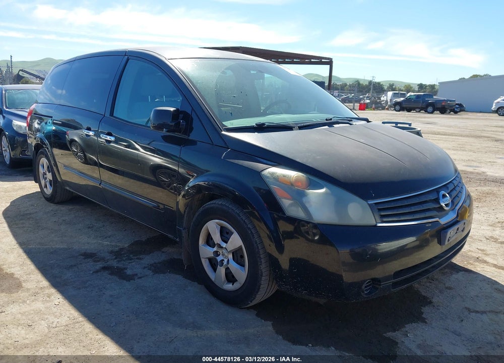 2008 NISSAN QUEST 3.5 VIN: 5N1BV28U68N102510