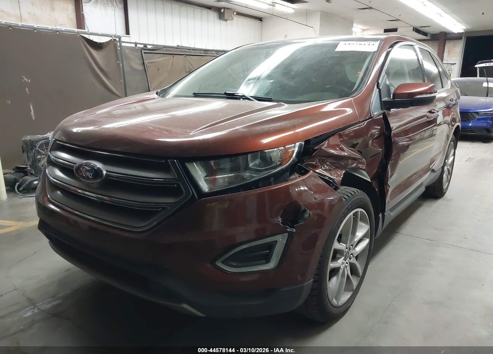 2015 FORD EDGE TITANIUM VIN: 2FMPK3K88FBC26948