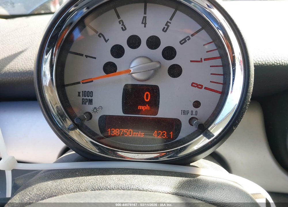 2012 MINI COOPER VIN: WMWSU3C55CT254471