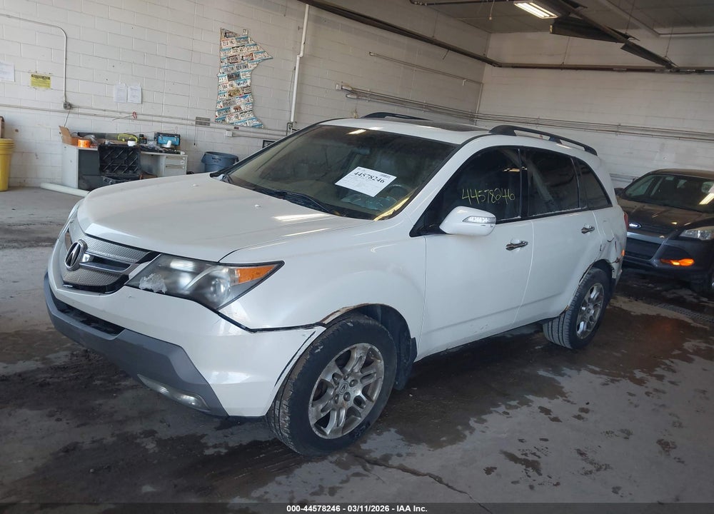 2007 ACURA MDX TECHNOLOGY PACKAGE VIN: 2HNYD28367H524481