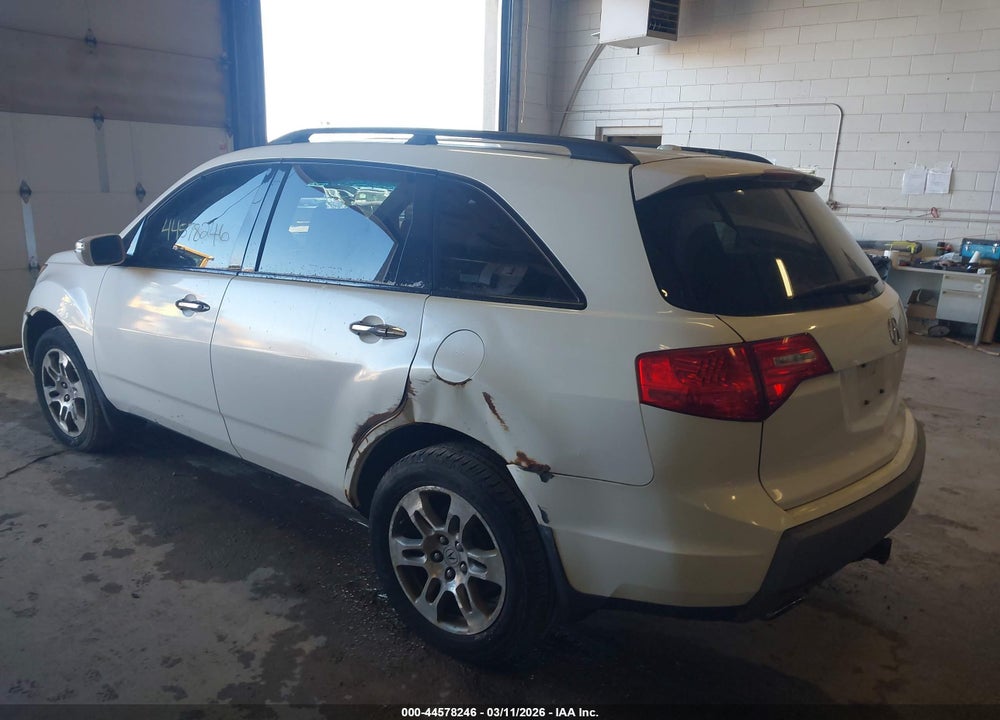 2007 ACURA MDX TECHNOLOGY PACKAGE VIN: 2HNYD28367H524481