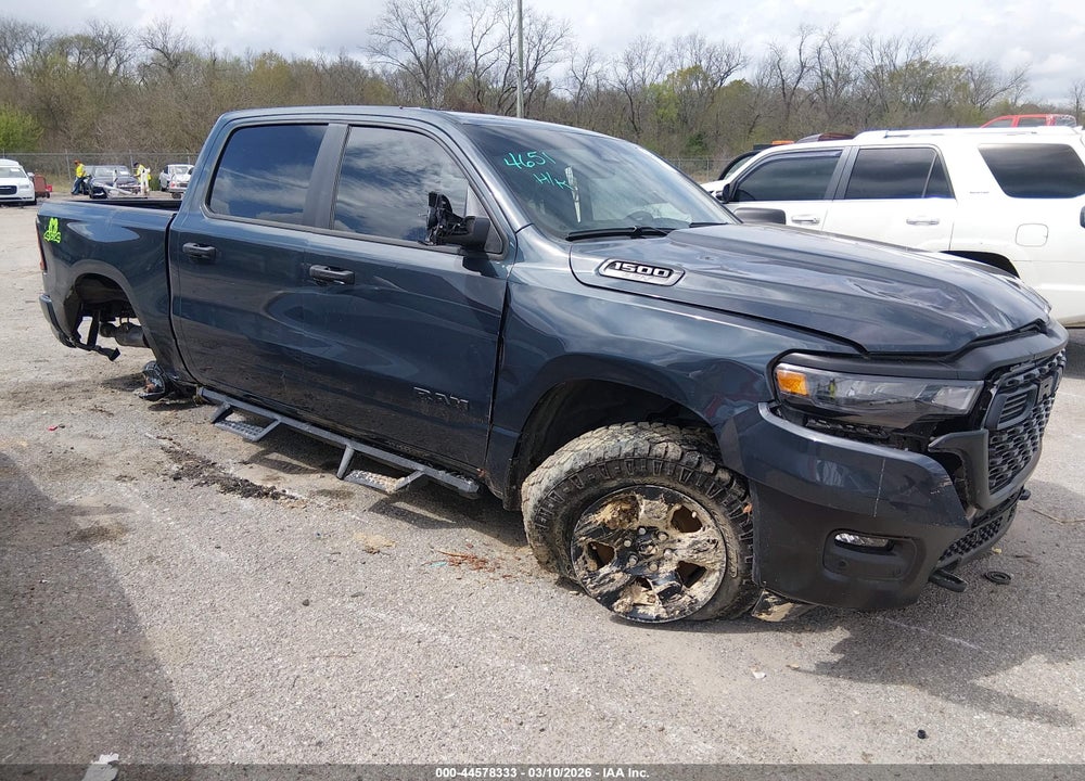 2025 RAM 1500 WARLOCK  4X4 5'7 BOX VIN: 1C6SRFGP1SN682906