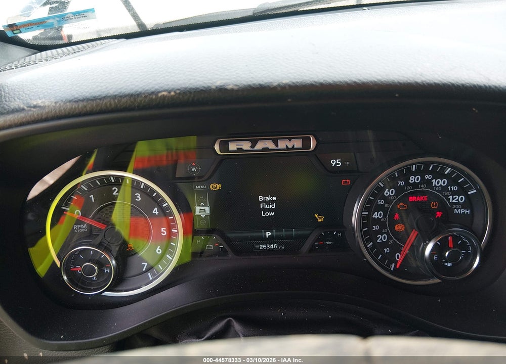 2025 RAM 1500 WARLOCK  4X4 5'7 BOX VIN: 1C6SRFGP1SN682906