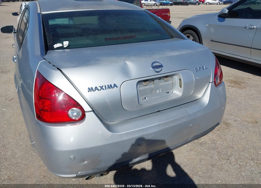 2007 NISSAN MAXIMA 3.5 SL VIN: 1N4BA41E67C806897