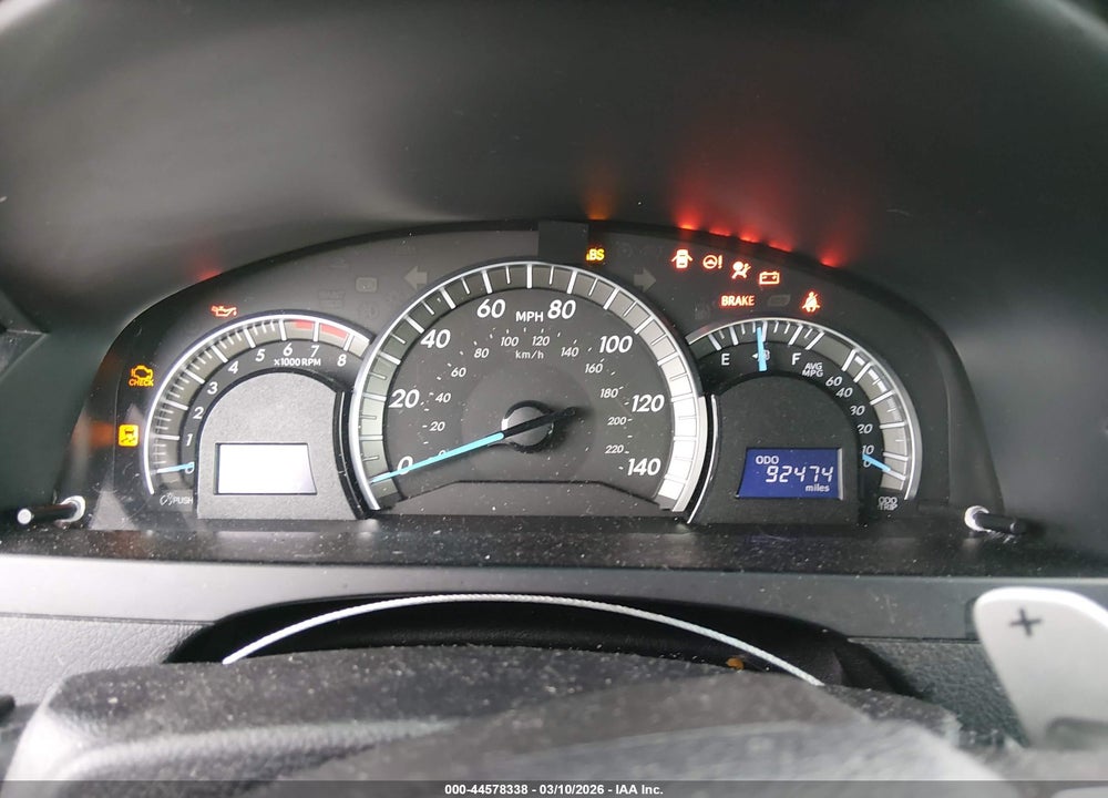2014 TOYOTA CAMRY SE VIN: 4T1BF1FK2EU783260