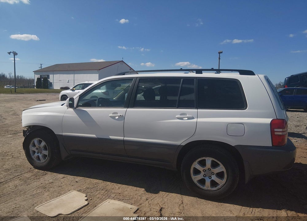 2001 TOYOTA HIGHLANDER V6 VIN: JTEGF21A510012819