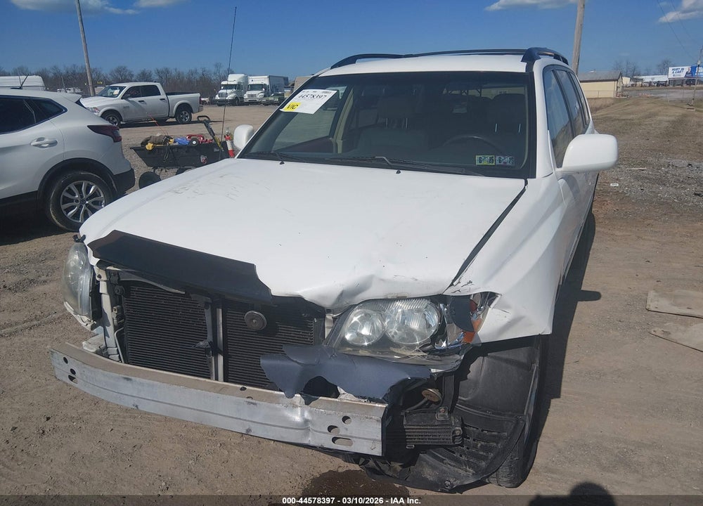 2001 TOYOTA HIGHLANDER V6 VIN: JTEGF21A510012819