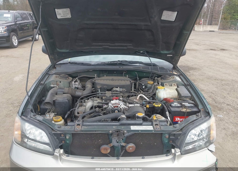2002 SUBARU OUTBACK VIN: 4S3BH665627665132