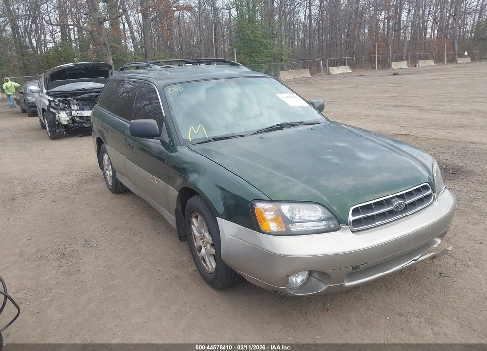2002 SUBARU OUTBACK VIN: 4S3BH665627665132