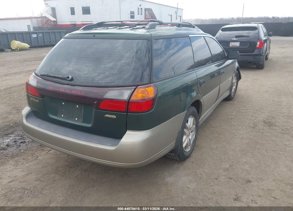 2002 SUBARU OUTBACK VIN: 4S3BH665627665132