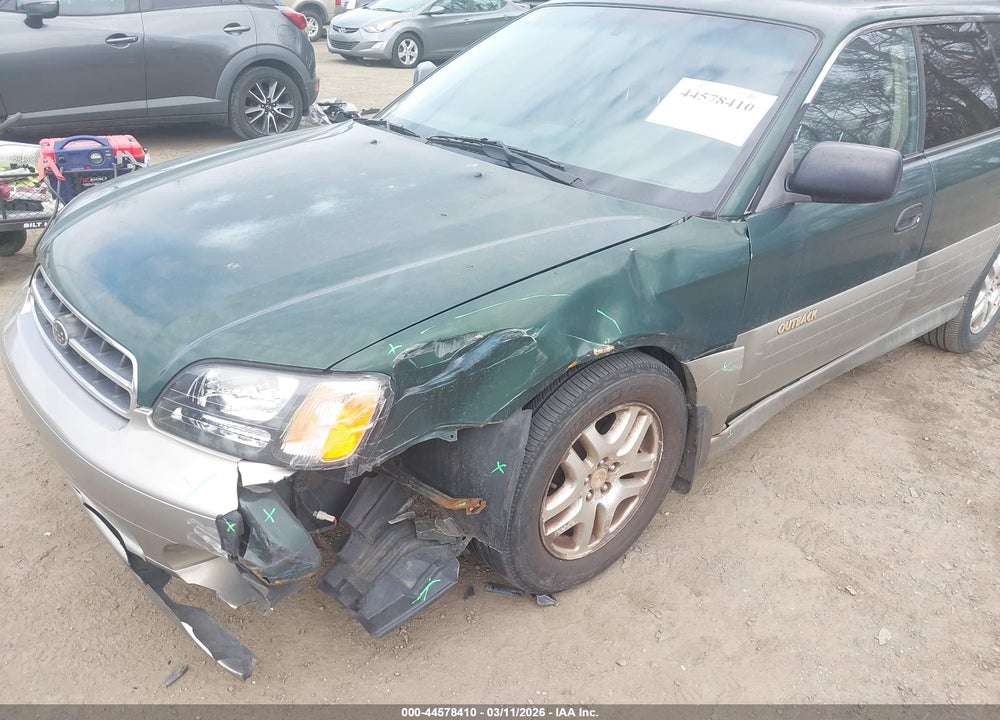 2002 SUBARU OUTBACK VIN: 4S3BH665627665132