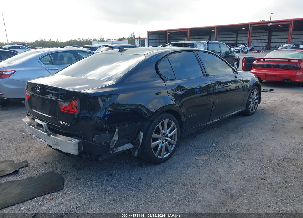 2013 LEXUS GS 350 VIN: JTHBE1BL1D5022197
