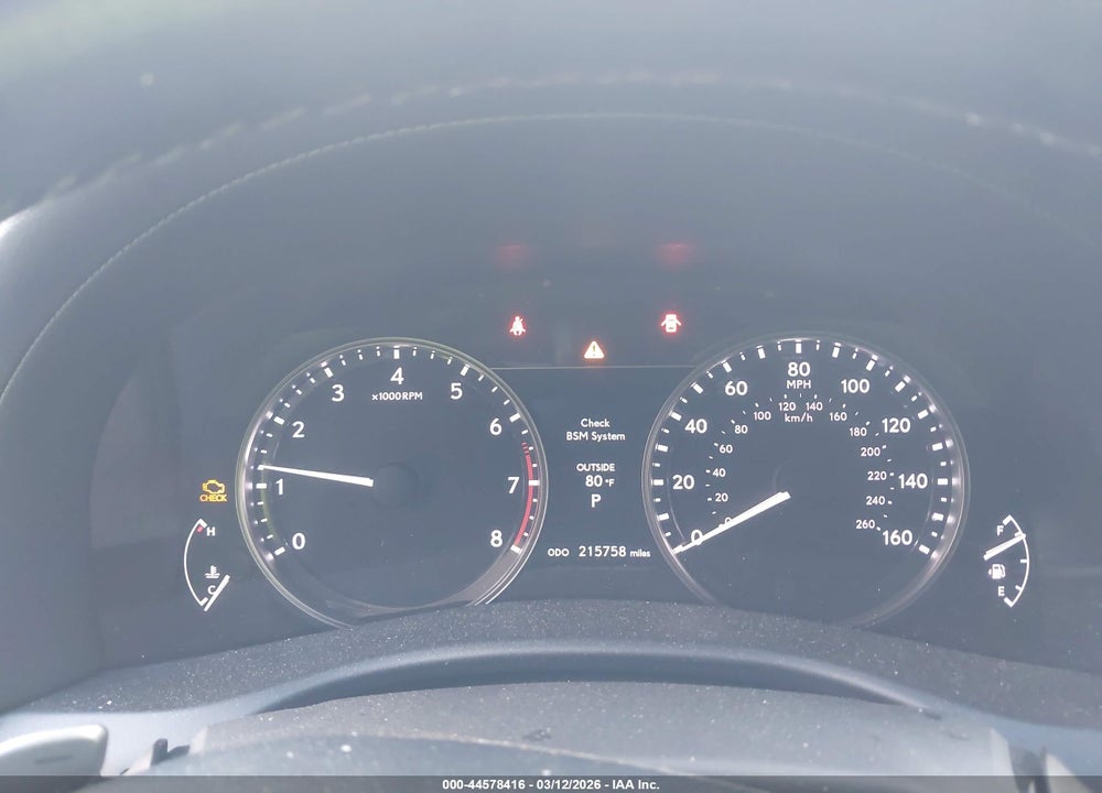 2013 LEXUS GS 350 VIN: JTHBE1BL1D5022197