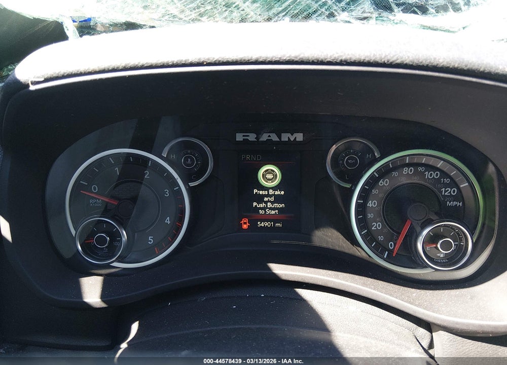 2022 RAM 2500 LONE STAR  4X4 6'4 BOX VIN: 3C6UR5DL4NG255026
