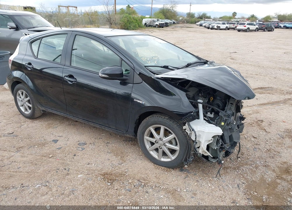2012 TOYOTA PRIUS C THREE VIN: JTDKDTB32C1029326
