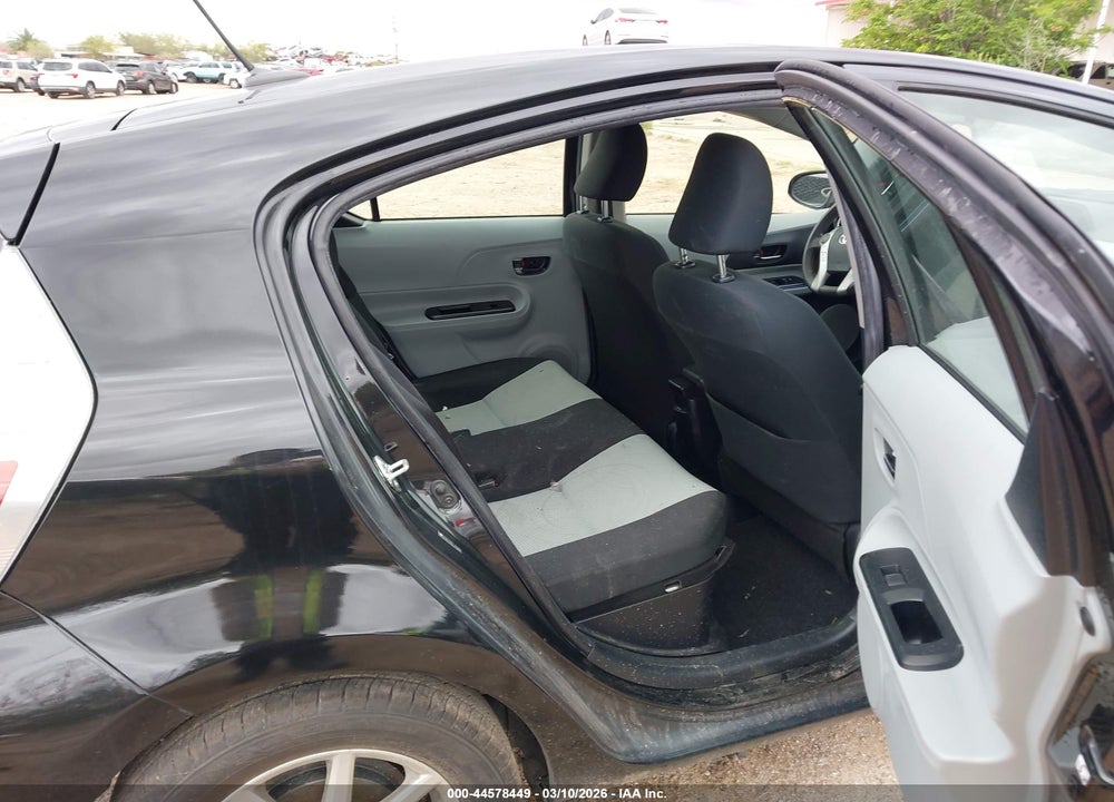2012 TOYOTA PRIUS C THREE VIN: JTDKDTB32C1029326