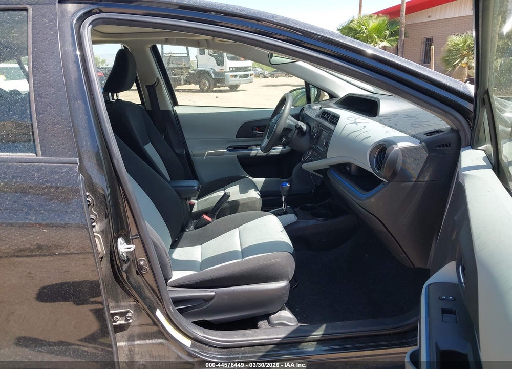 2012 TOYOTA PRIUS C THREE VIN: JTDKDTB32C1029326