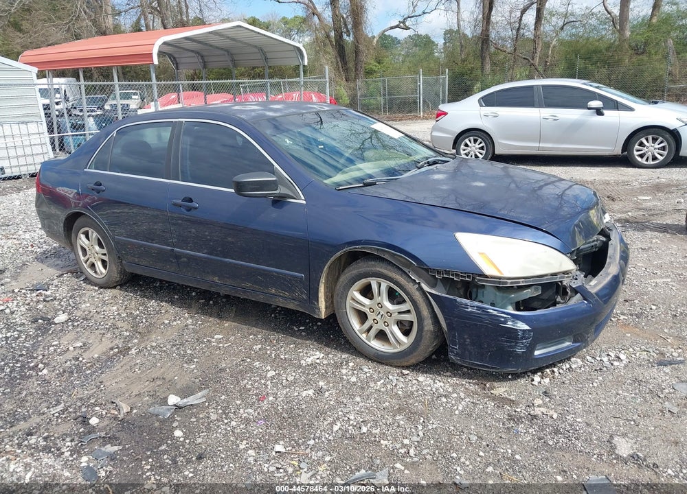 2007 HONDA ACCORD 2.4 SE VIN: JHMCM563X7C022904