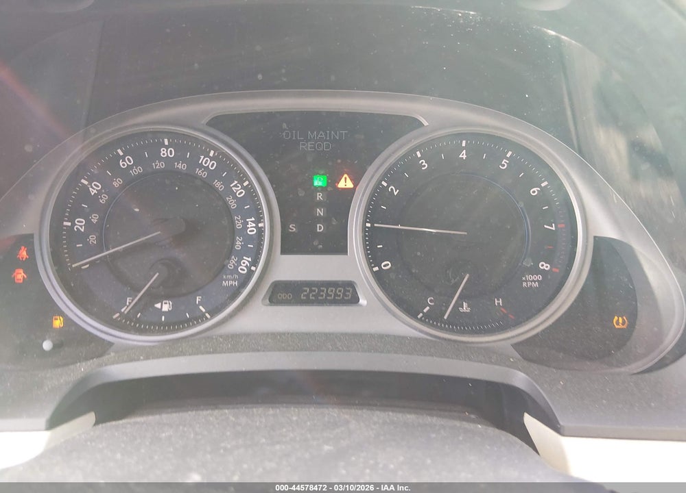 2009 LEXUS IS 250 VIN: JTHCK262595032579