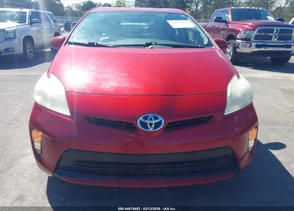 2013 TOYOTA PRIUS THREE VIN: JTDKN3DU4D0342324