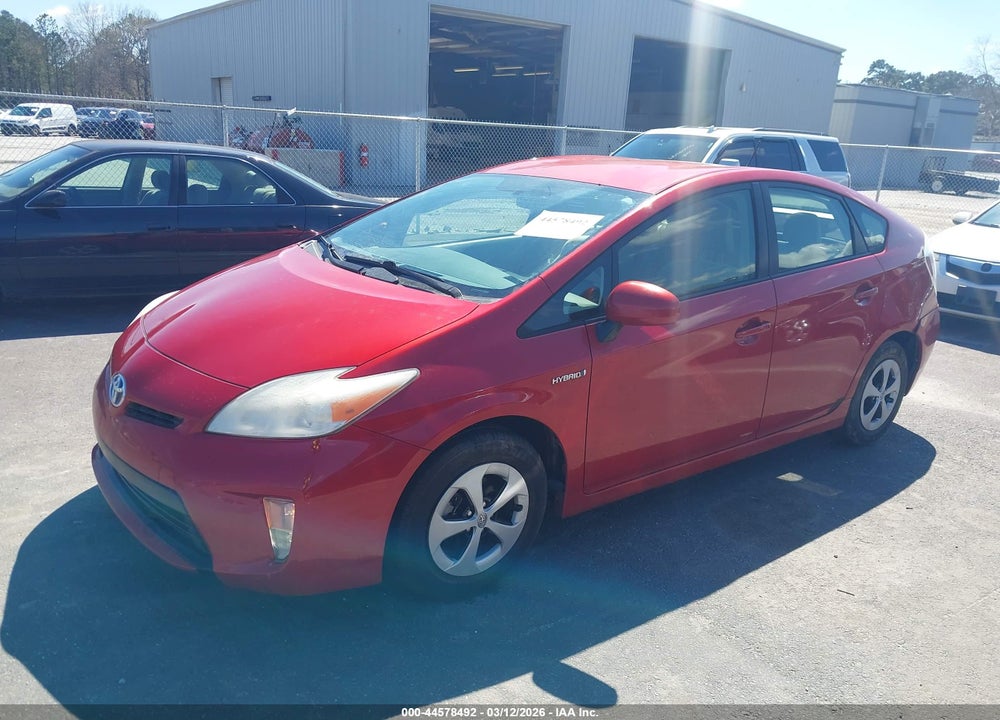 2013 TOYOTA PRIUS THREE VIN: JTDKN3DU4D0342324