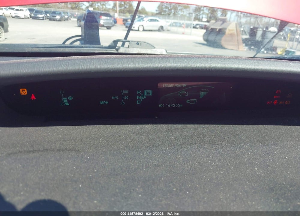 2013 TOYOTA PRIUS THREE VIN: JTDKN3DU4D0342324