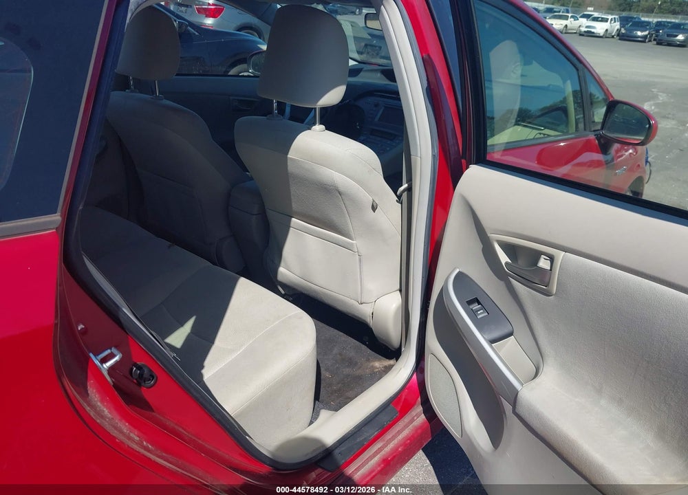 2013 TOYOTA PRIUS THREE VIN: JTDKN3DU4D0342324