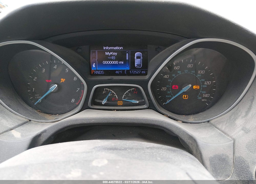 2013 FORD FOCUS TITANIUM VIN: 1FADP3N26DL138225