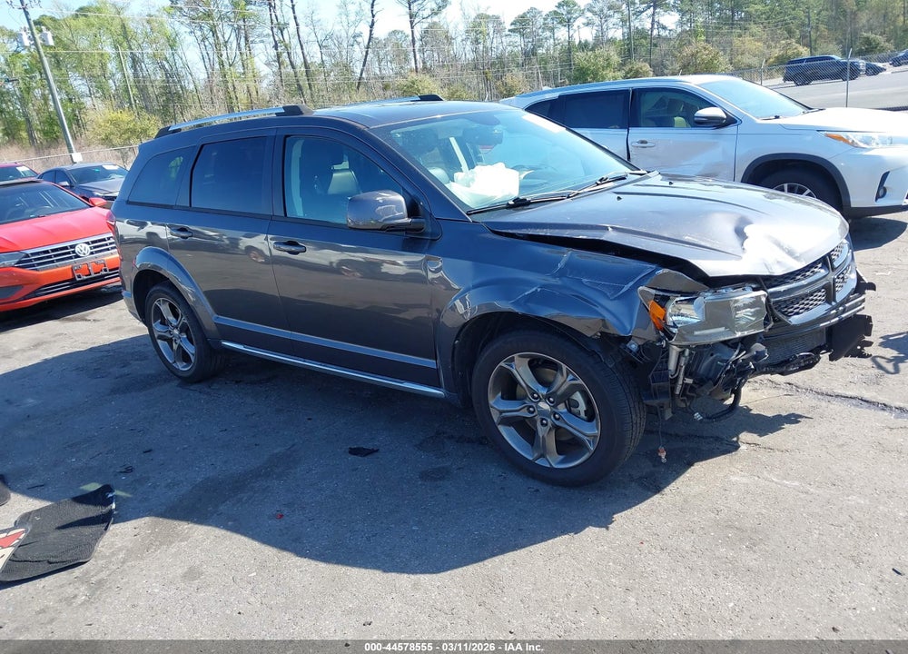 2015 DODGE JOURNEY CROSSROAD VIN: 3C4PDCGG8FT587180