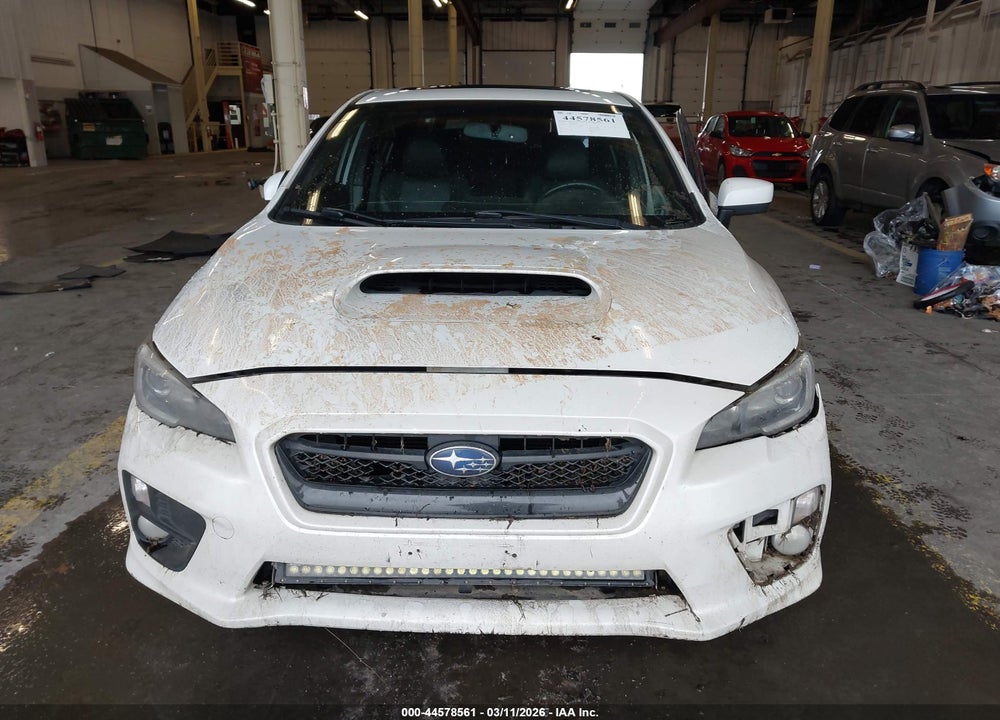 2015 SUBARU WRX LIMITED VIN: JF1VA1J62F9824877