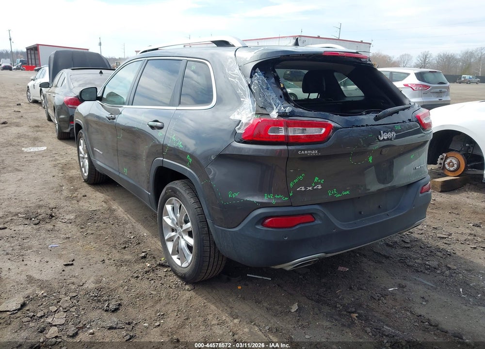2016 JEEP CHEROKEE LIMITED VIN: 1C4PJMDS9GW140733