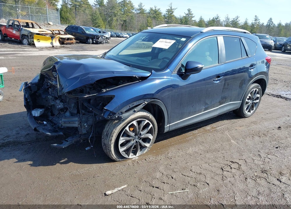 2016 MAZDA CX-5 GRAND TOURING VIN: JM3KE4DY4G0740458