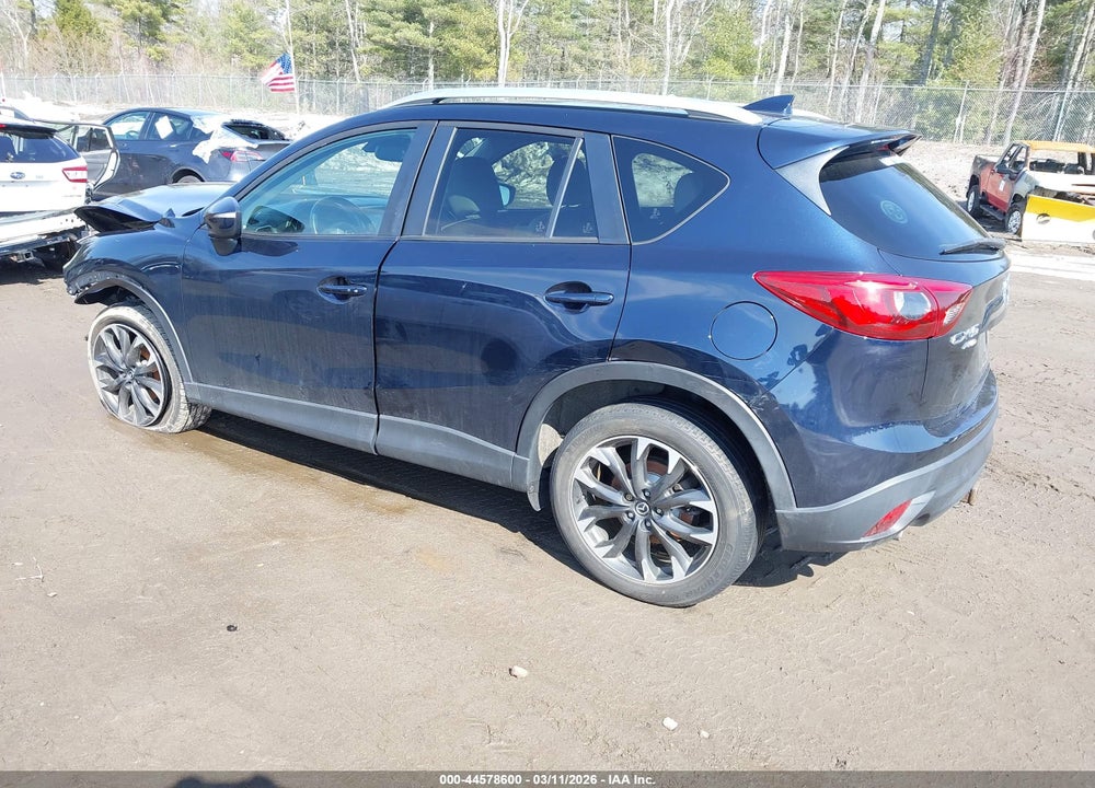 2016 MAZDA CX-5 GRAND TOURING VIN: JM3KE4DY4G0740458