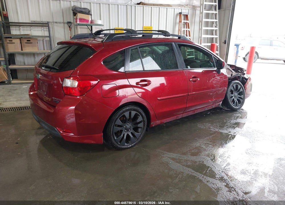 2012 SUBARU IMPREZA 2.0I SPORT LIMITED VIN: JF1GPAU62CH245280