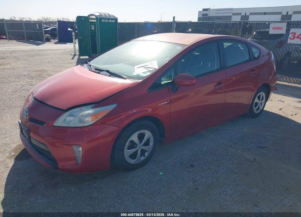 2012 TOYOTA PRIUS TWO VIN: JTDKN3DU9C1520043