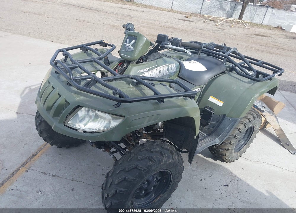2006 ARCTIC CAT ATV VIN: 4UF06ATV86T207375