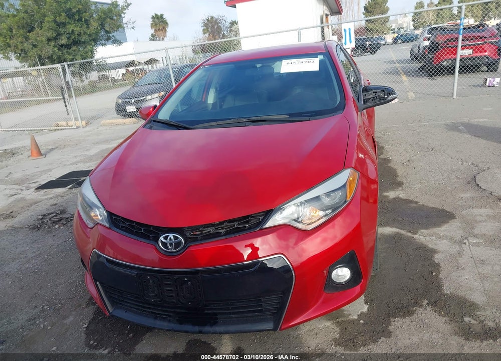 2015 TOYOTA COROLLA S PLUS VIN: 5YFBURHE5FP340258