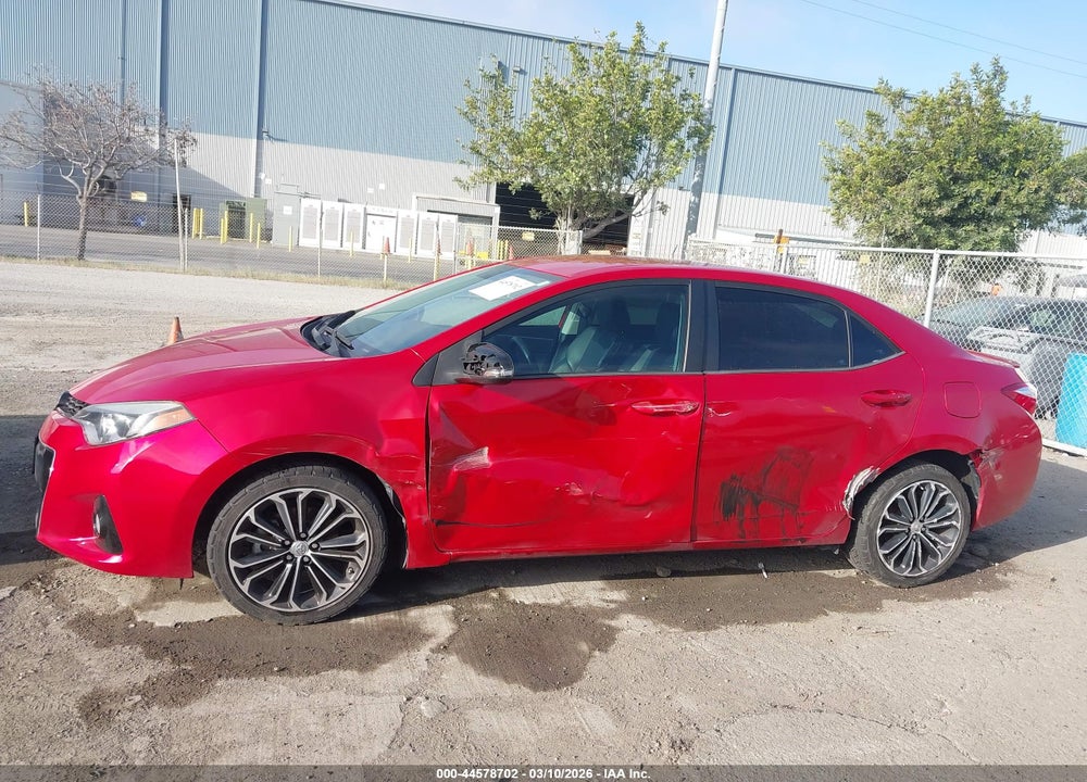 2015 TOYOTA COROLLA S PLUS VIN: 5YFBURHE5FP340258