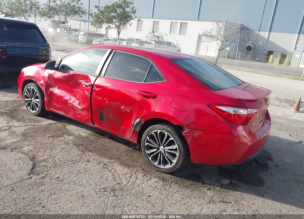 2015 TOYOTA COROLLA S PLUS VIN: 5YFBURHE5FP340258