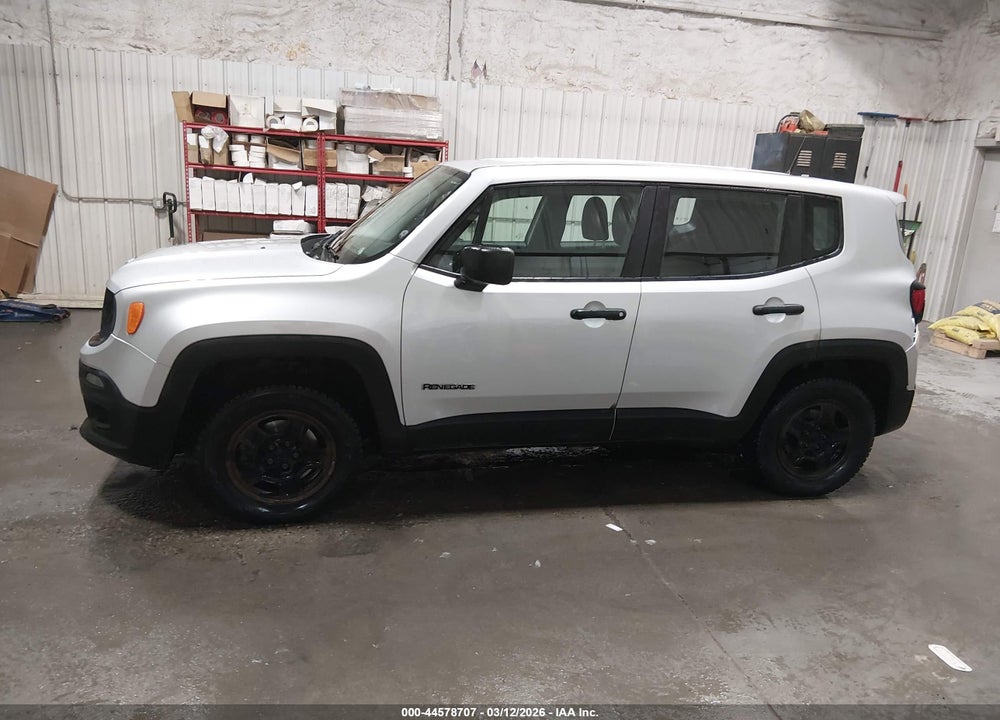 2017 JEEP RENEGADE SPORT 4X4 VIN: ZACCJBAH9HPG03299