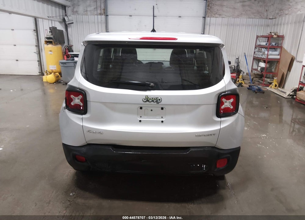 2017 JEEP RENEGADE SPORT 4X4 VIN: ZACCJBAH9HPG03299