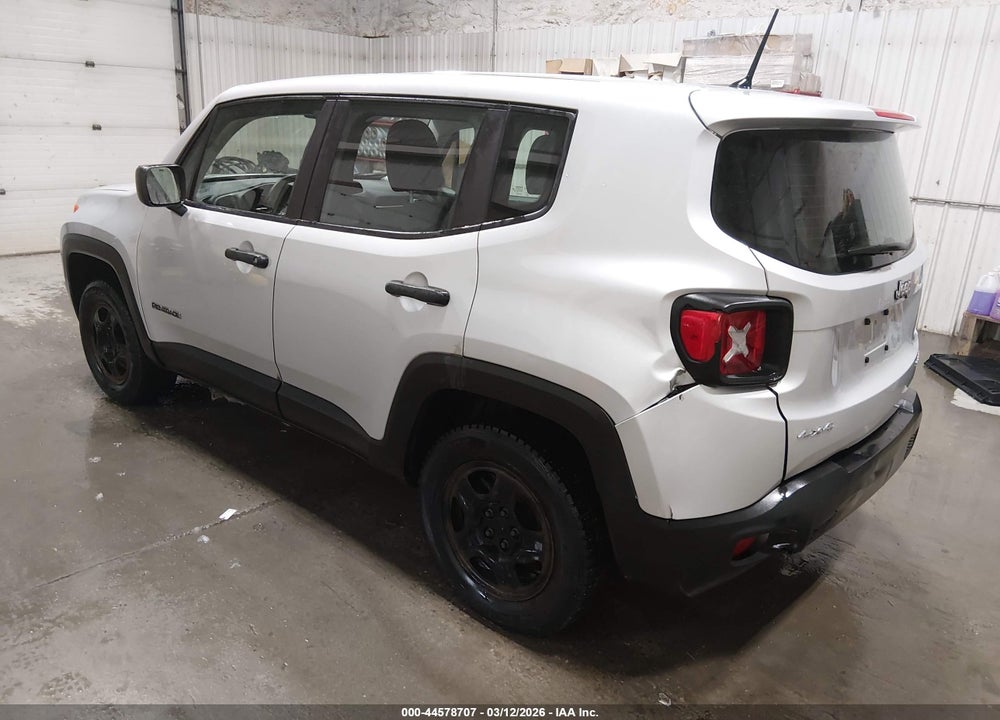 2017 JEEP RENEGADE SPORT 4X4 VIN: ZACCJBAH9HPG03299