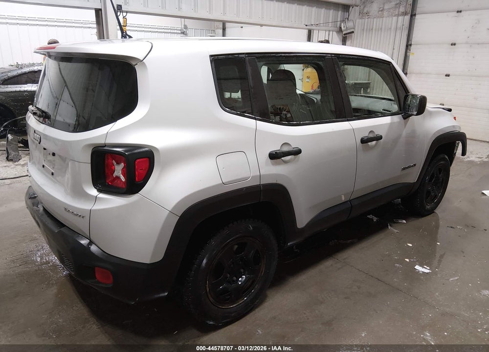 2017 JEEP RENEGADE SPORT 4X4 VIN: ZACCJBAH9HPG03299