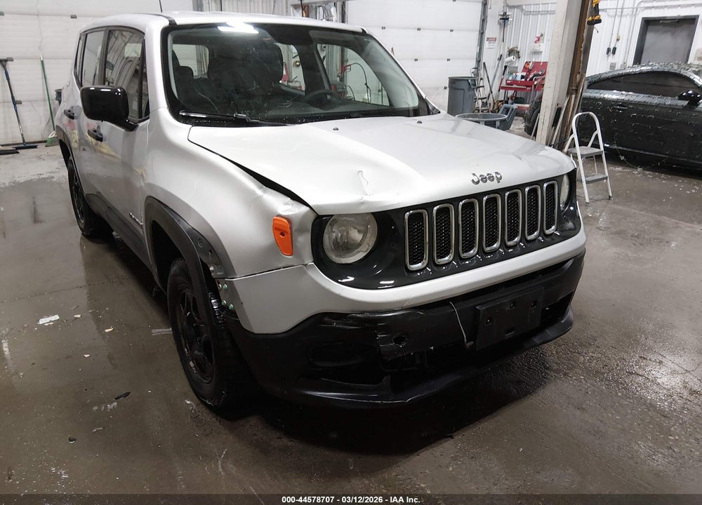 2017 JEEP RENEGADE SPORT 4X4 VIN: ZACCJBAH9HPG03299